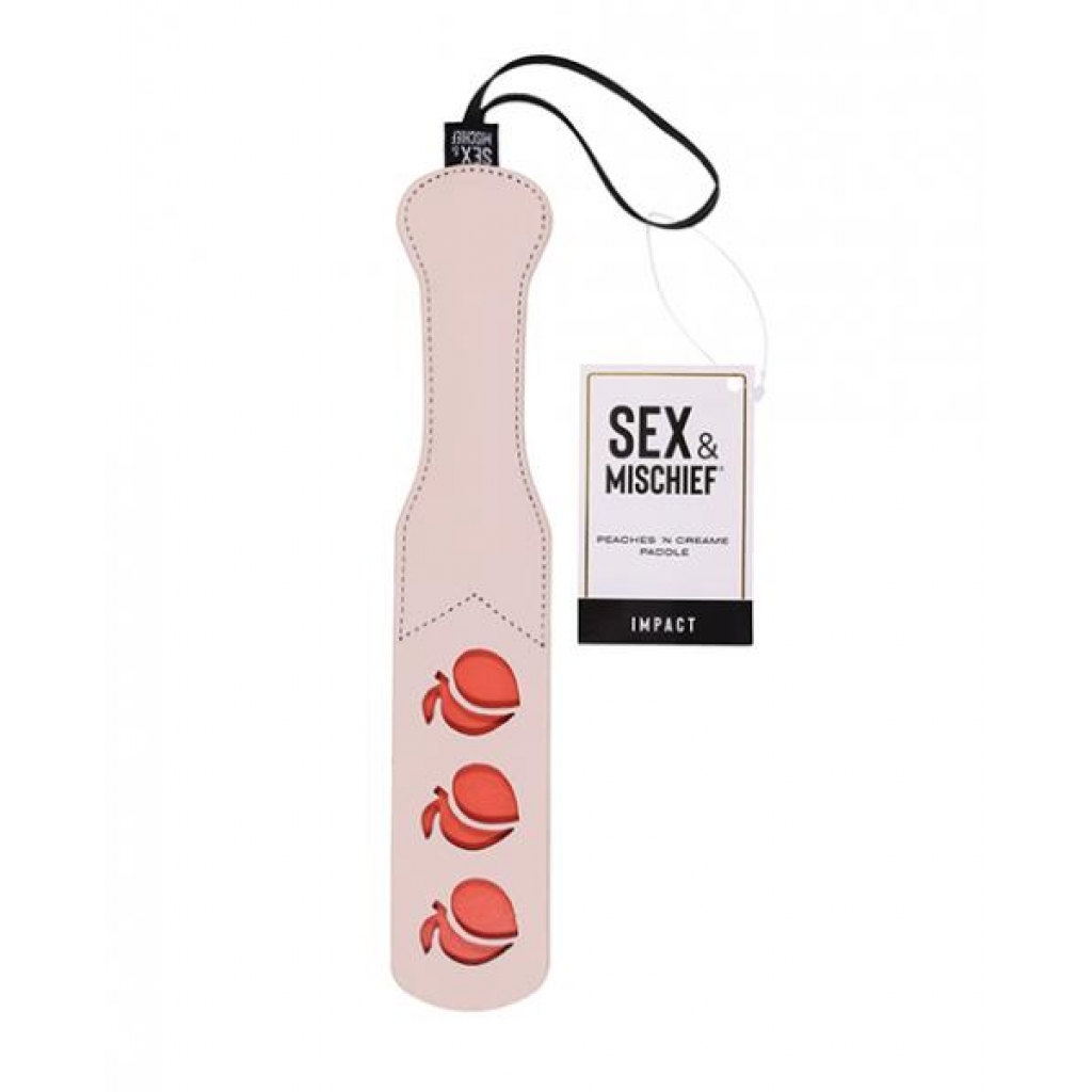 Sex & Mischief Peaches 'n Cream Paddle - Fruity Fun