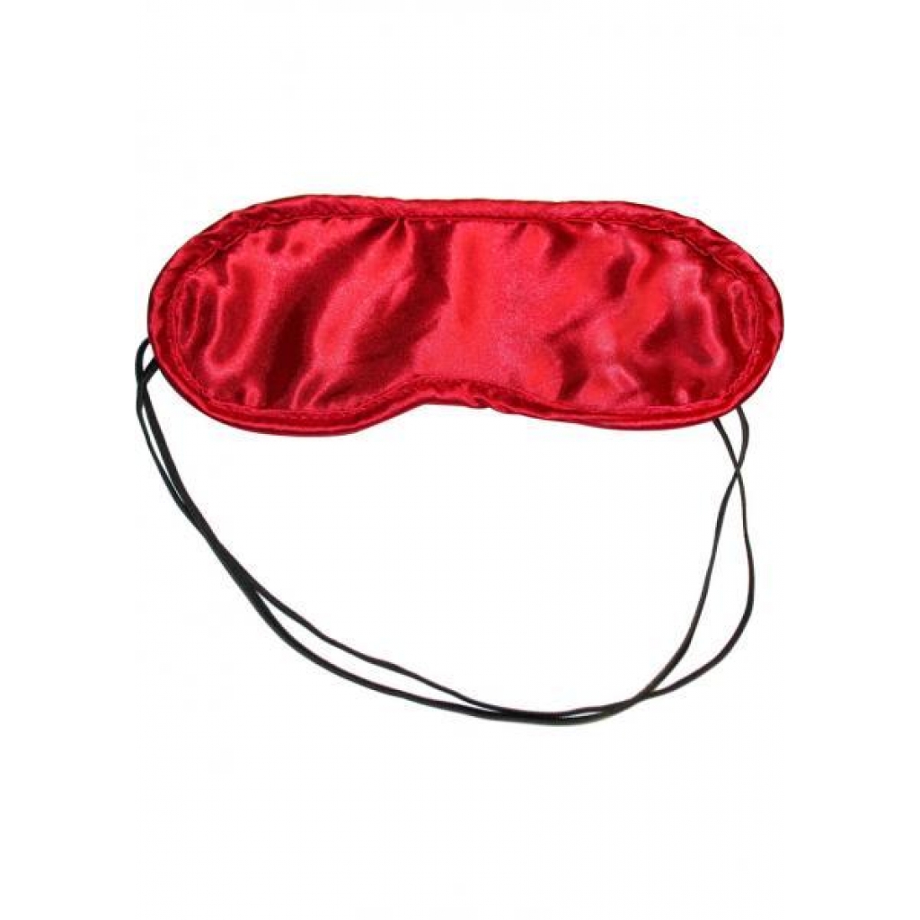 Satin Red Blindfold for Sensory Play