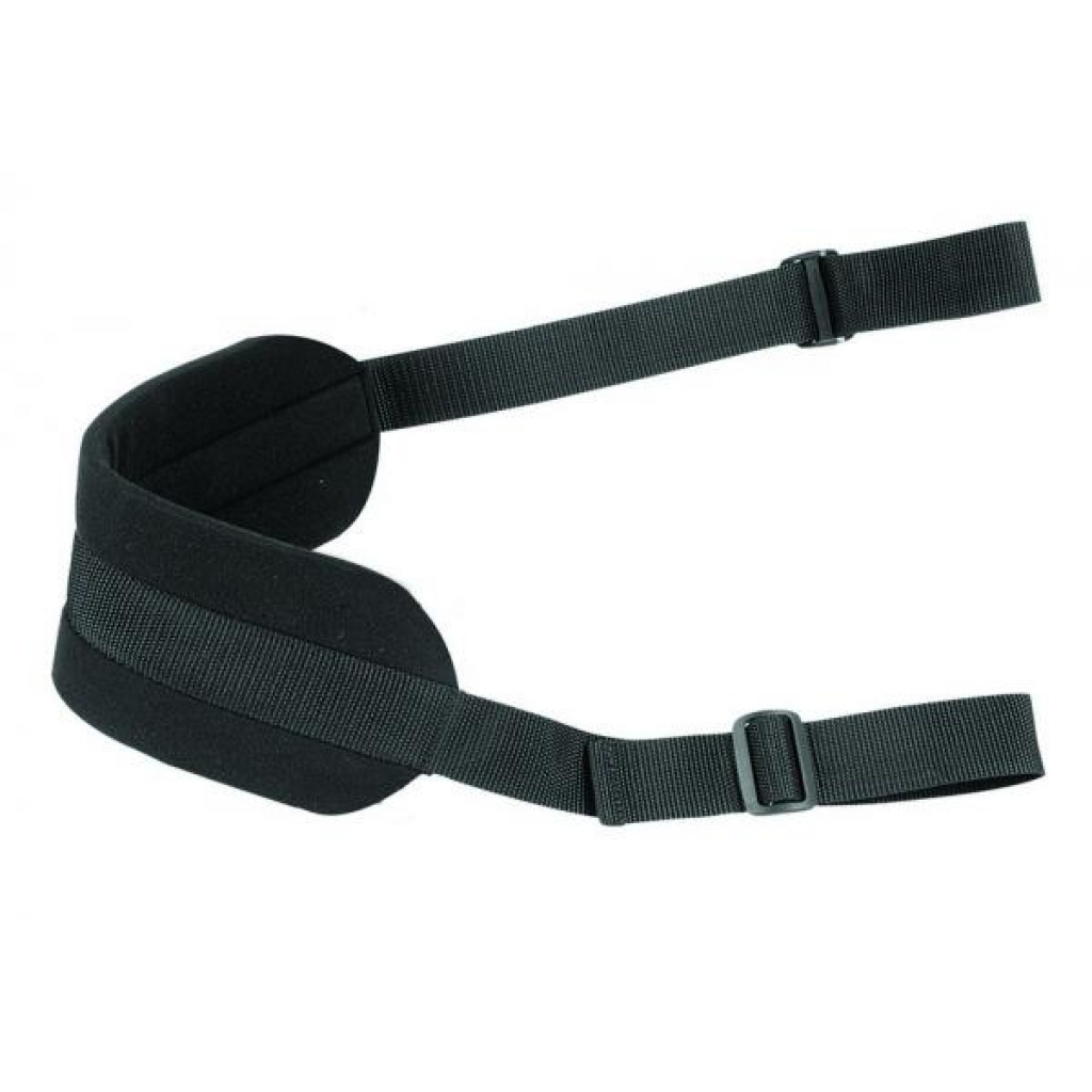 Plus Size Doggie Strap Black