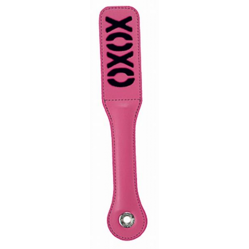 Sex And Mischief XOXO Paddle Pink 12 Inches