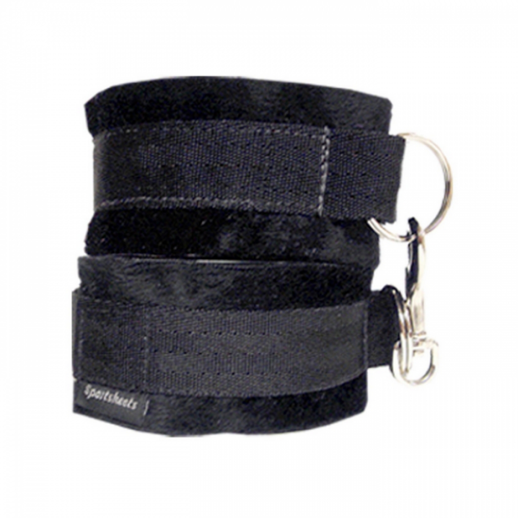 Comfortable Sportsheets Soft Cuffs - Black