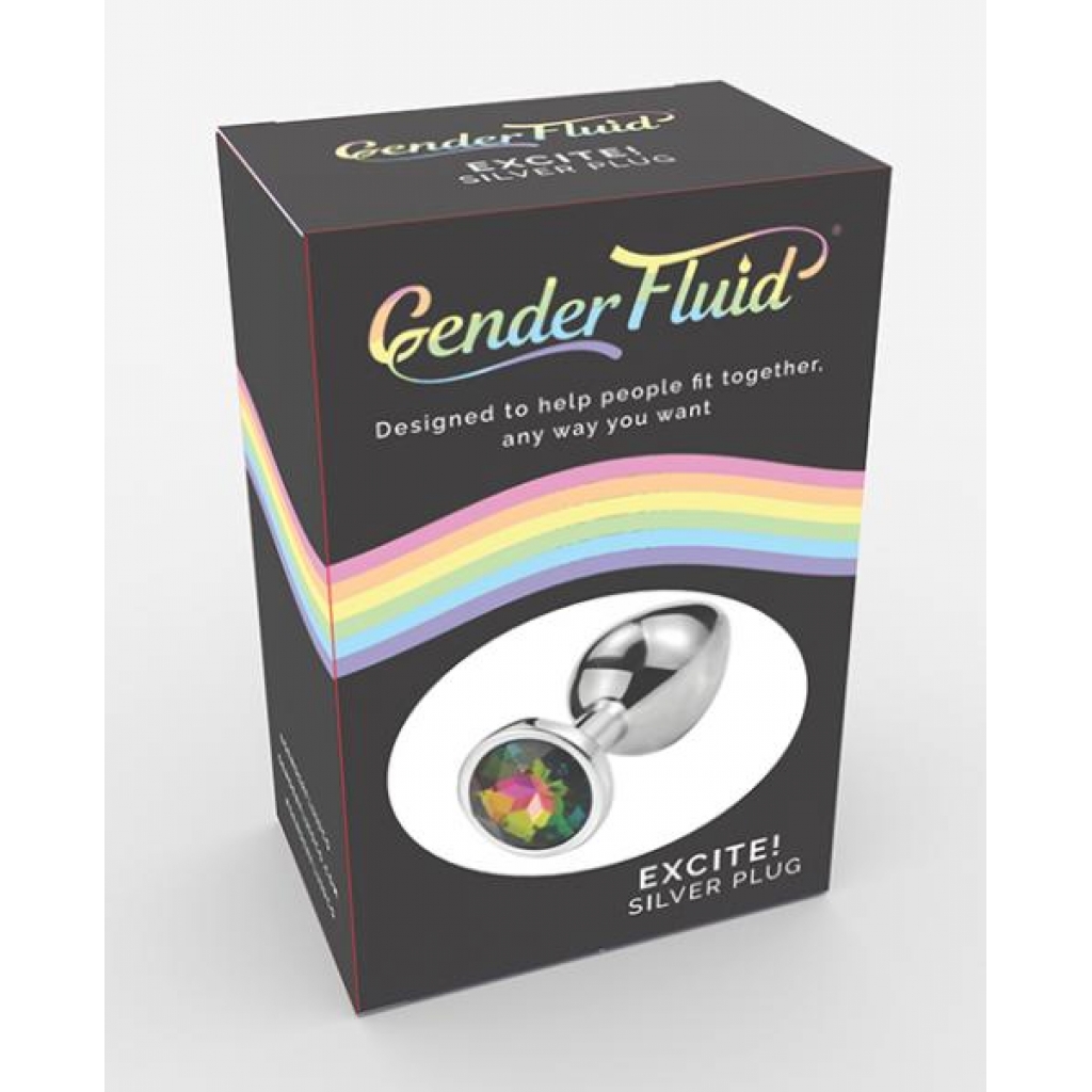 Excite! Plug - Gender Fluid Pleasure - Silver