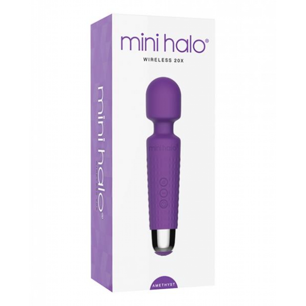 Mini Halo Wireless 20x Wand - Amethyst