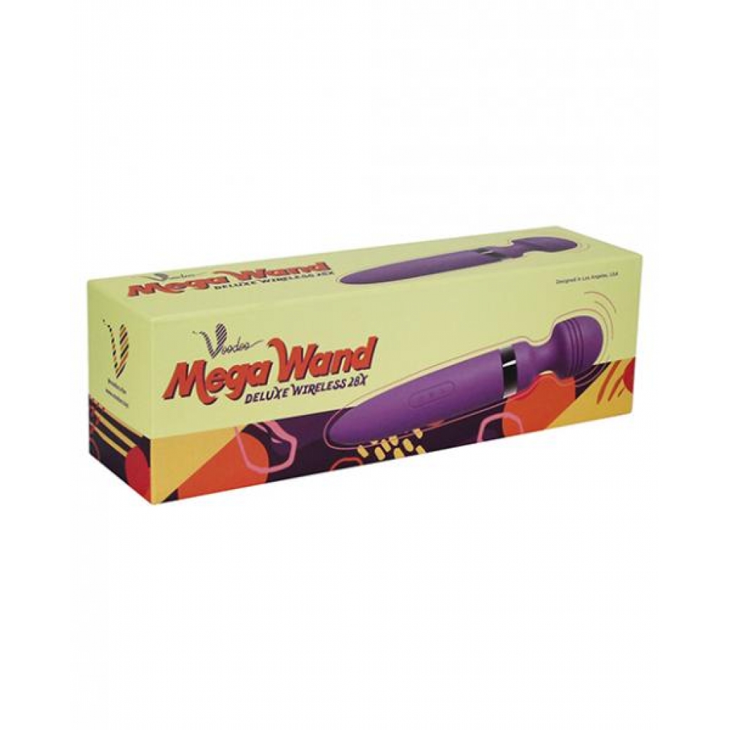 Voodoo Deluxe Mega Wand 28X Purple Body Massager