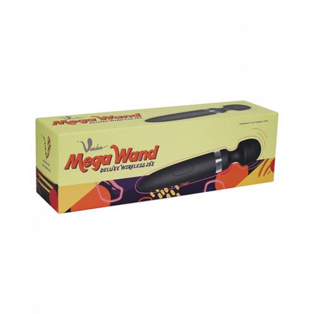 Voodoo Deluxe Mega Wand Body Massager - Black