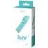 Luv Plus Rechargeable Clitoris Vibe - Turquoise Blue