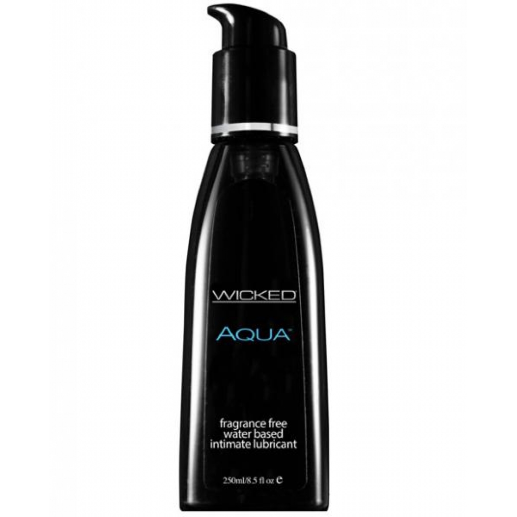 Wicked Aqua Water Based Lubricant - Fragrance Free 8.5oz