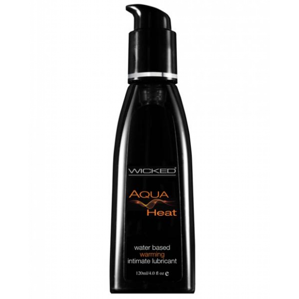 Wicked Aqua Heat: Warming Water-Based Lubricant - 4oz