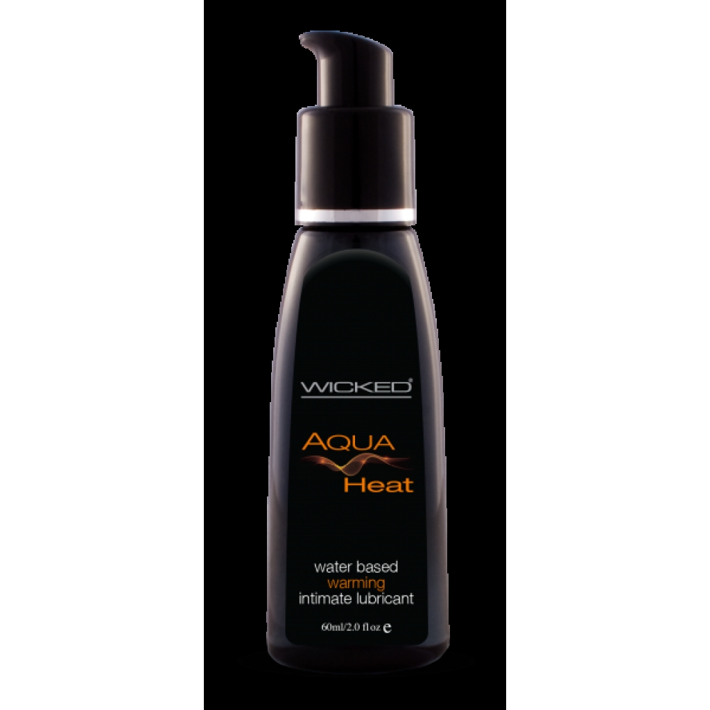 Wicked Aqua Heat Sensation Lubricant - 2oz