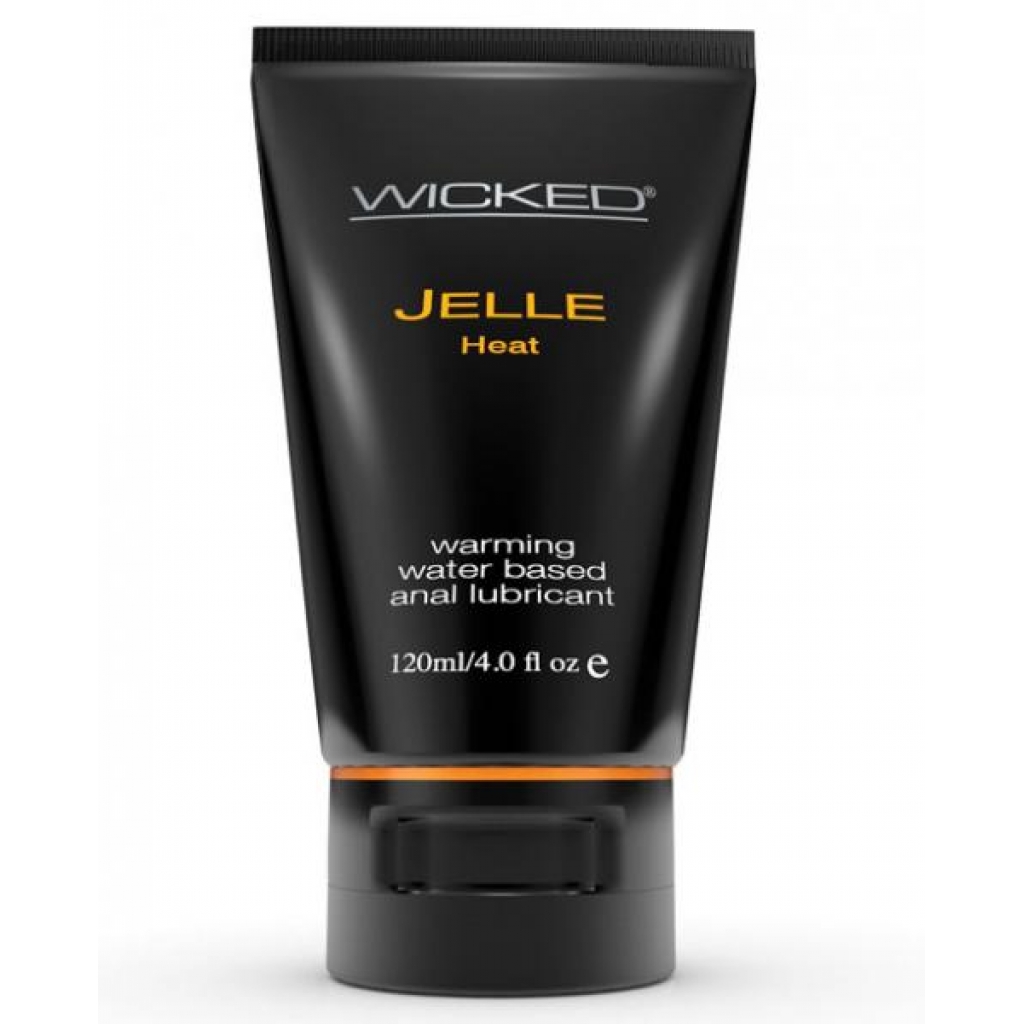 Wicked Jelle Warming Anal Gel Lubricant 4oz Tube