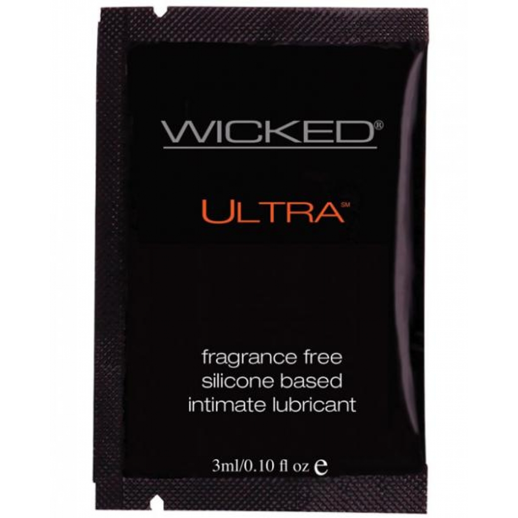 Ultra Silicone Based Lubricant - 3 ml Packet Fragrance Free