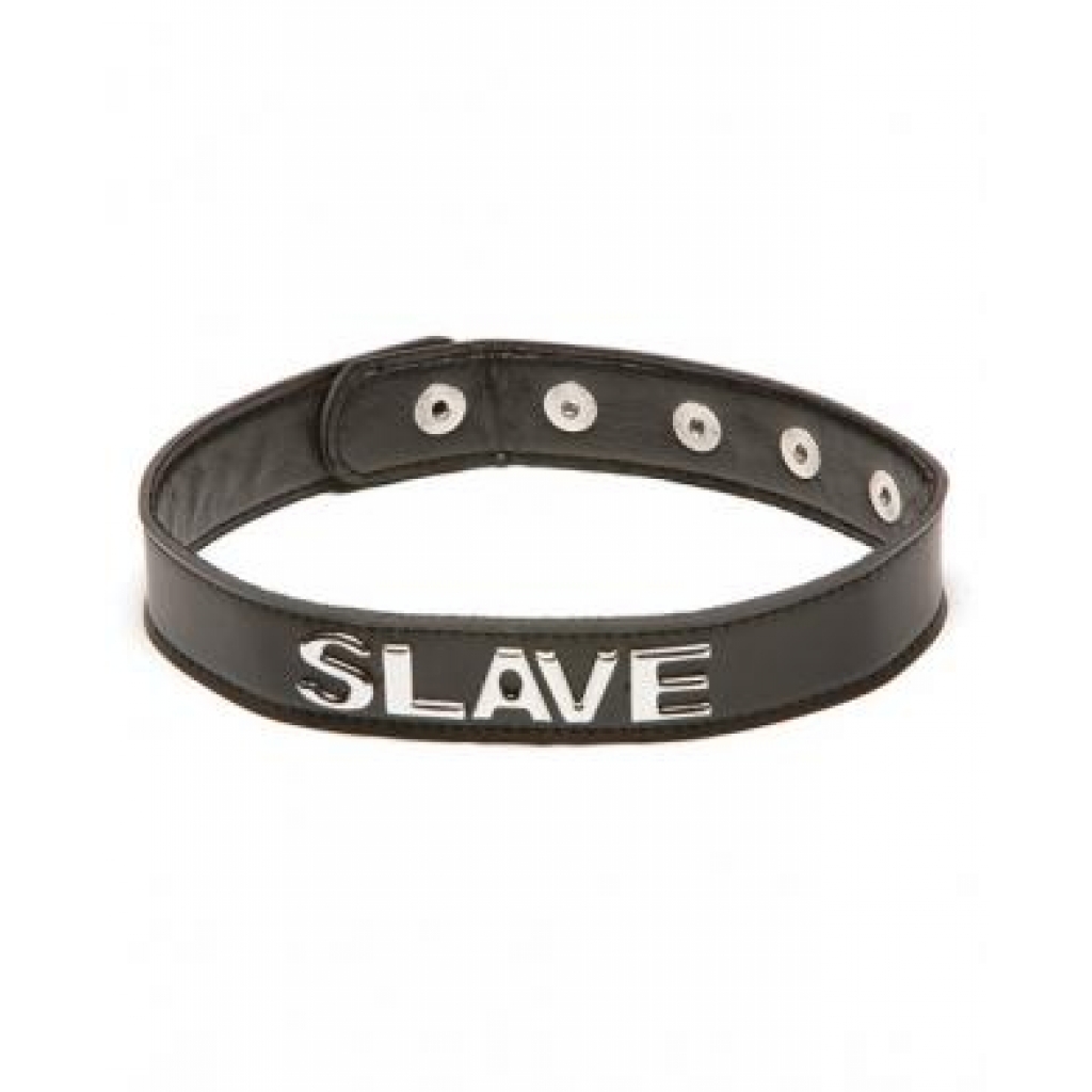 Talk Dirty To Me Collar - Slave