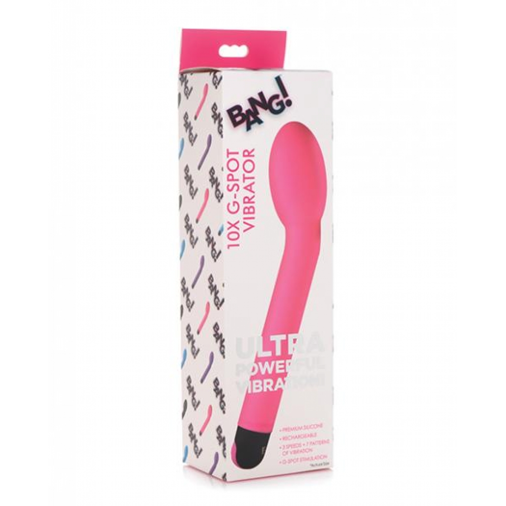 Bang! 10x G Spot Vibrator - Pink