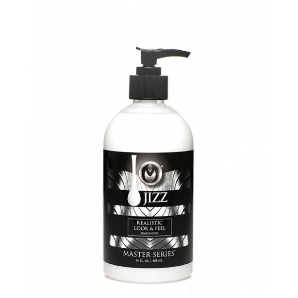 Master Series Unscented Jizz Water Based Body Glide - 16oz