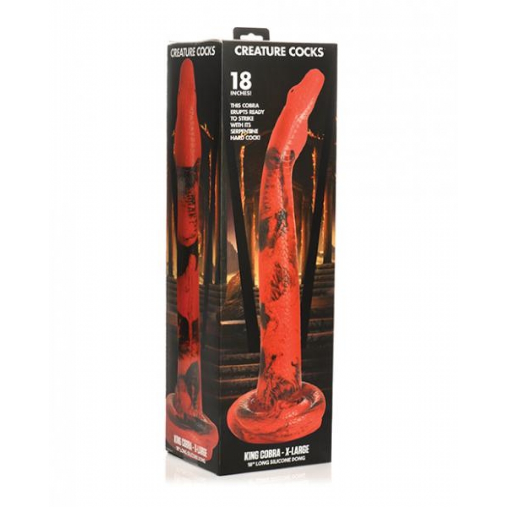 Creature Cocks King Cobra X-large Silicone Dildo