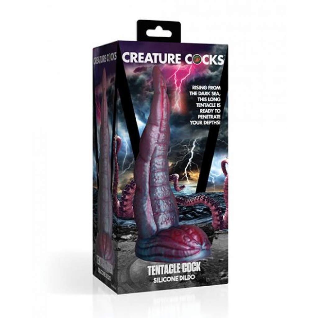 Creature Cocks Tentacle Silicone Dildo (Red/Blue)