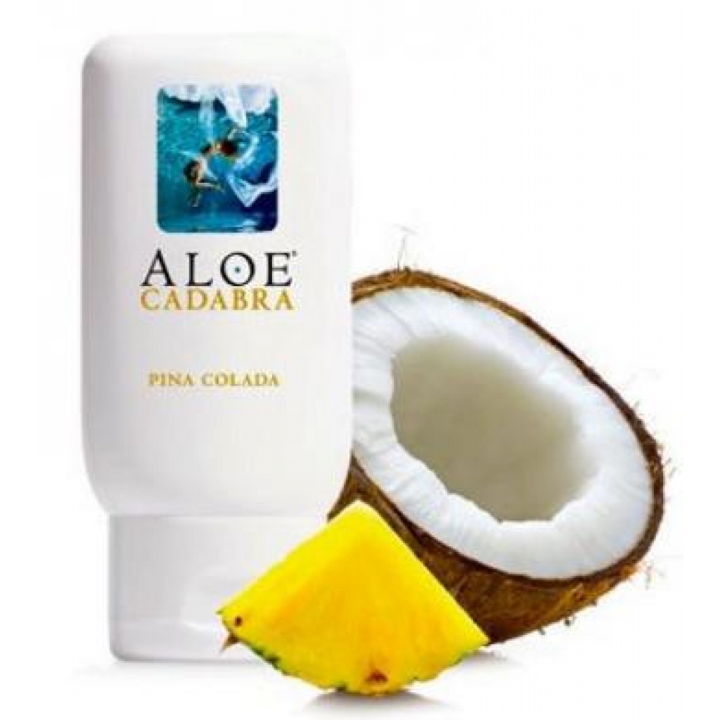 Aloe Cadabra Organic Lube Pina Colada 2.5 oz