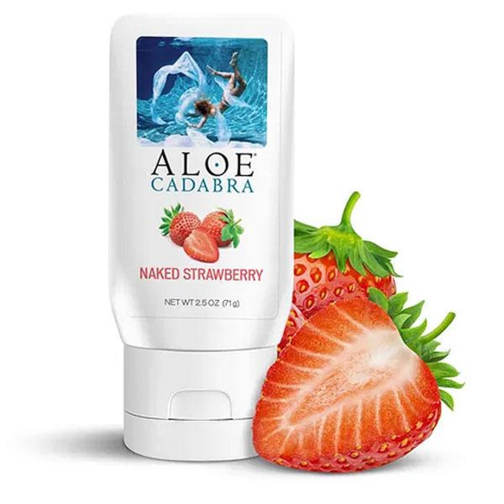 Aloe Cadabra Organic Strawberry Lubricant 2.5 Oz