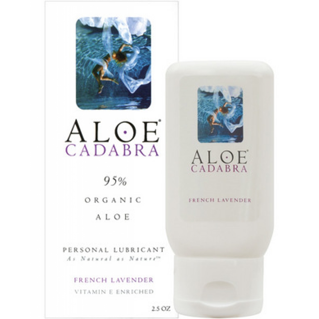 Aloe Cadabra Organic Lube - Lavender 2.5 Oz