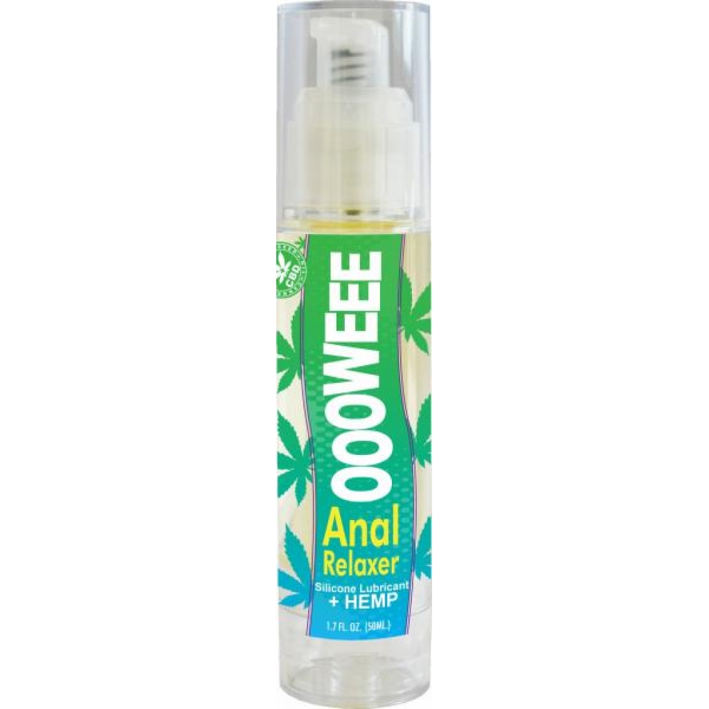 Oooweee Anal Relaxing Silicone Lubricant with Hemp Seed Oil