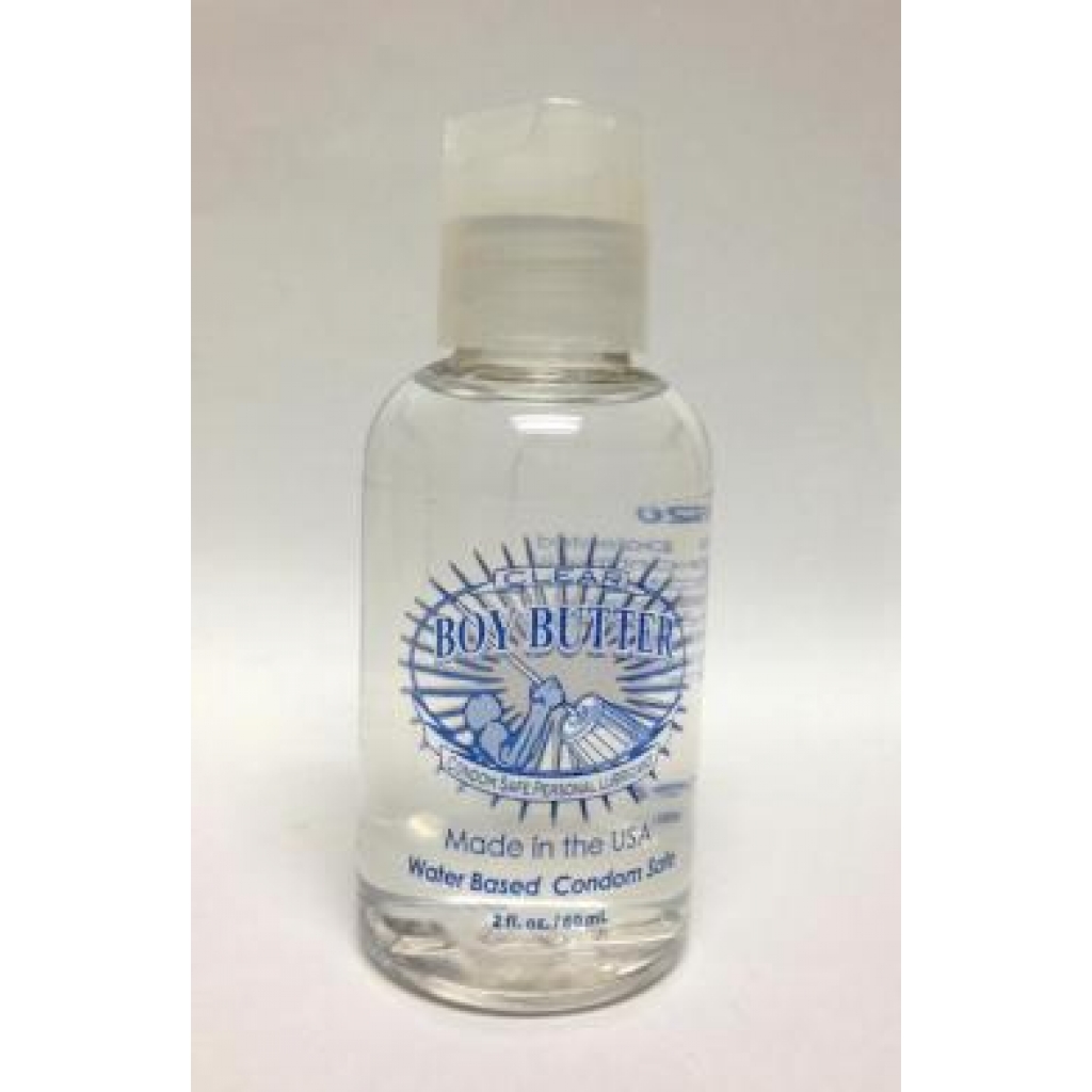 Boy Butter Clear - 2 oz Water-Based Lubricant