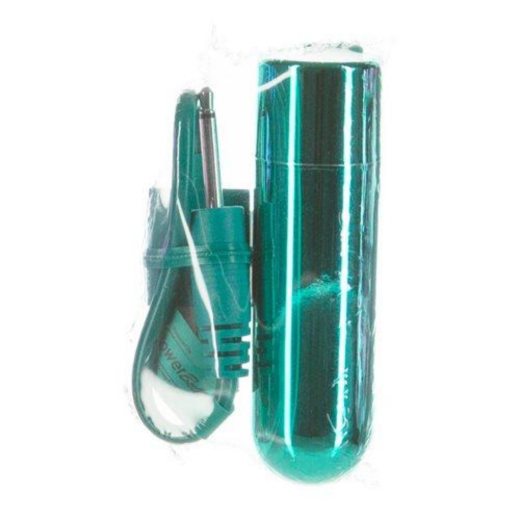 Power Bullet Rechargeable Vibrator - Teal