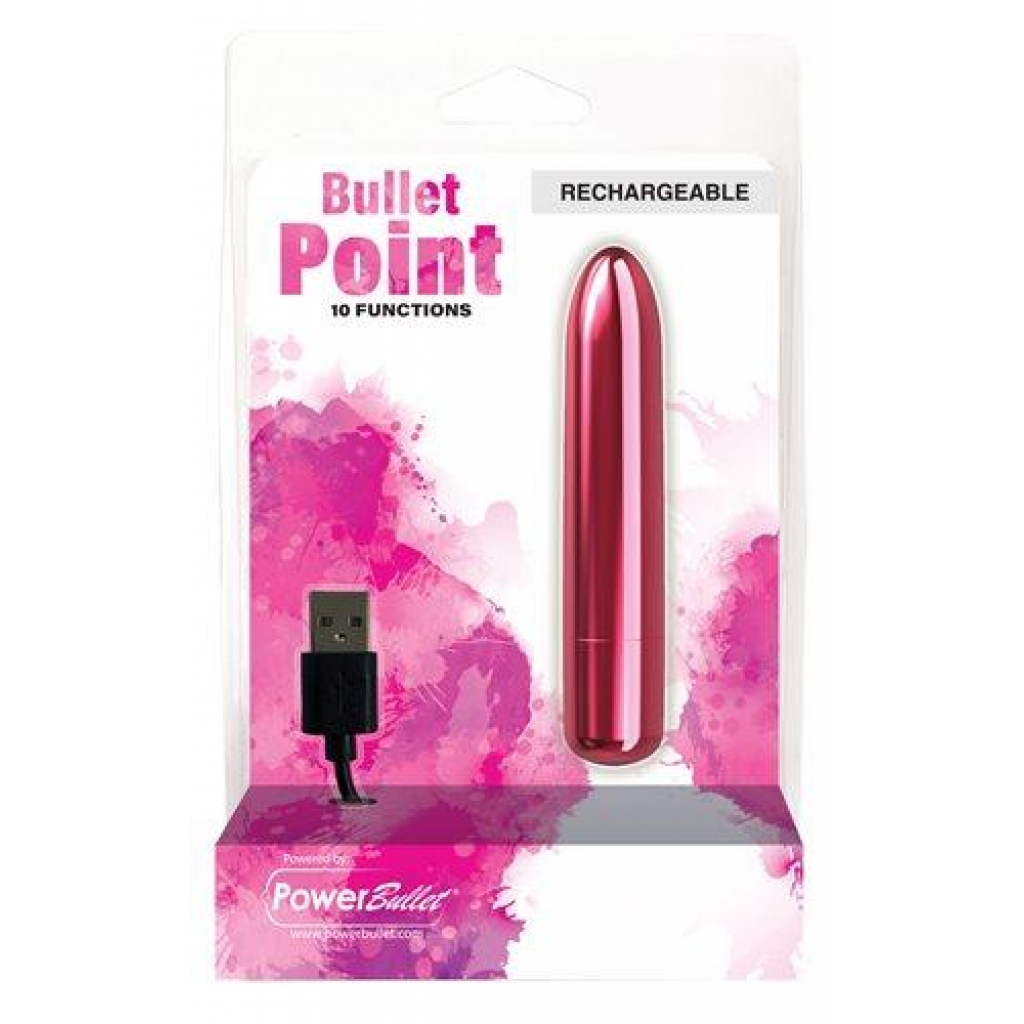 Power Bullet 4 inches - 10 Functions Vibrating Bullet