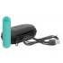 Essential 3 inches Rechargeable Teal Green Vibrator