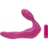 Rechargeable Infinity - Pink Strapless Strap On