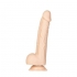 Addiction 100% Tristan 9in Silicone Dildo - Beige