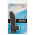 Addiction Ben 7-Inch Realistic Dildo - Black