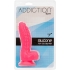 Addiction Tom 7 Inches Dildo - Hot Pink