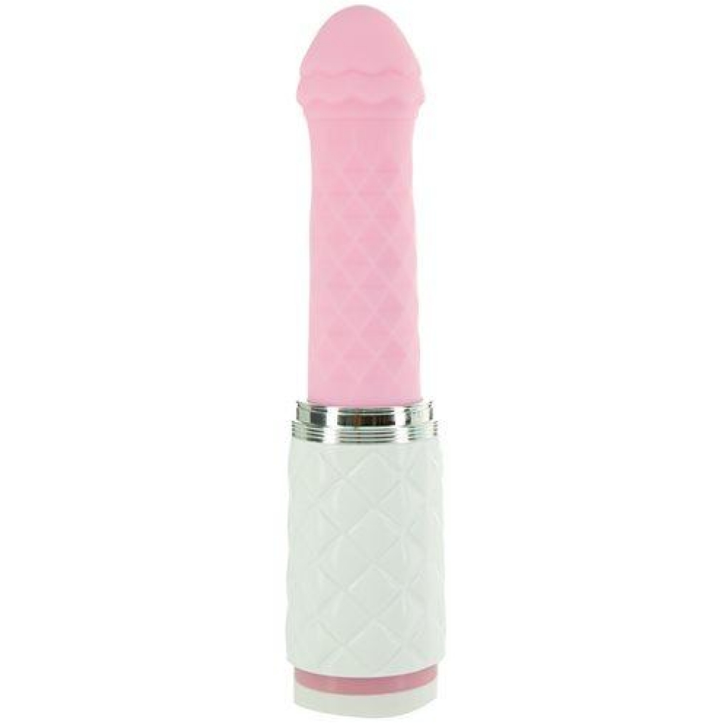 Pillow Talk Feisty - Luxurious Thrusting & Vibrating Massager - Pink