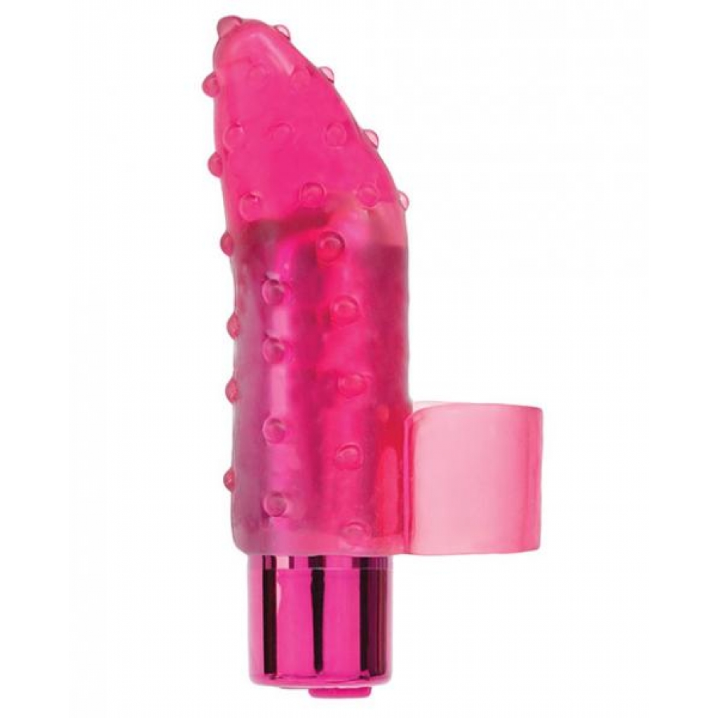 Frisky Finger Rechargeable Pink Vibrator