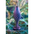 Anal Adventures Matrix Swirl Bling Plug - Sapphire