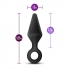 Large Black Anal Adventures Loop Plug