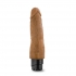 Dr. Skin 8-Inch Vibrating Penis - Mocha