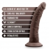 Au Naturel Jack 7 Inch Dildo - Chocolate