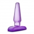 B Yours Eclipse Pleaser Small Butt Plug - Purple