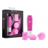 Revitalize Massage Kit with 3 Silicone Attachments - Pink