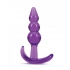 B Yours Triple Bead Anal Plug - Purple