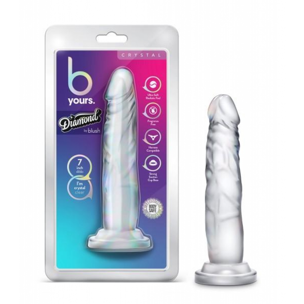 B Yours Diamond Crystal Clear Dildo