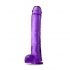 B Yours Plus Hefty N Hung Dildo - Purple