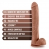 Au Naturel Daddy 14-Inch Dildo - Mocha