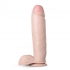 Au Naturel Huge 10in Dildo - Vanilla