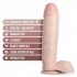 Au Naturel Huge 10in Dildo - Vanilla