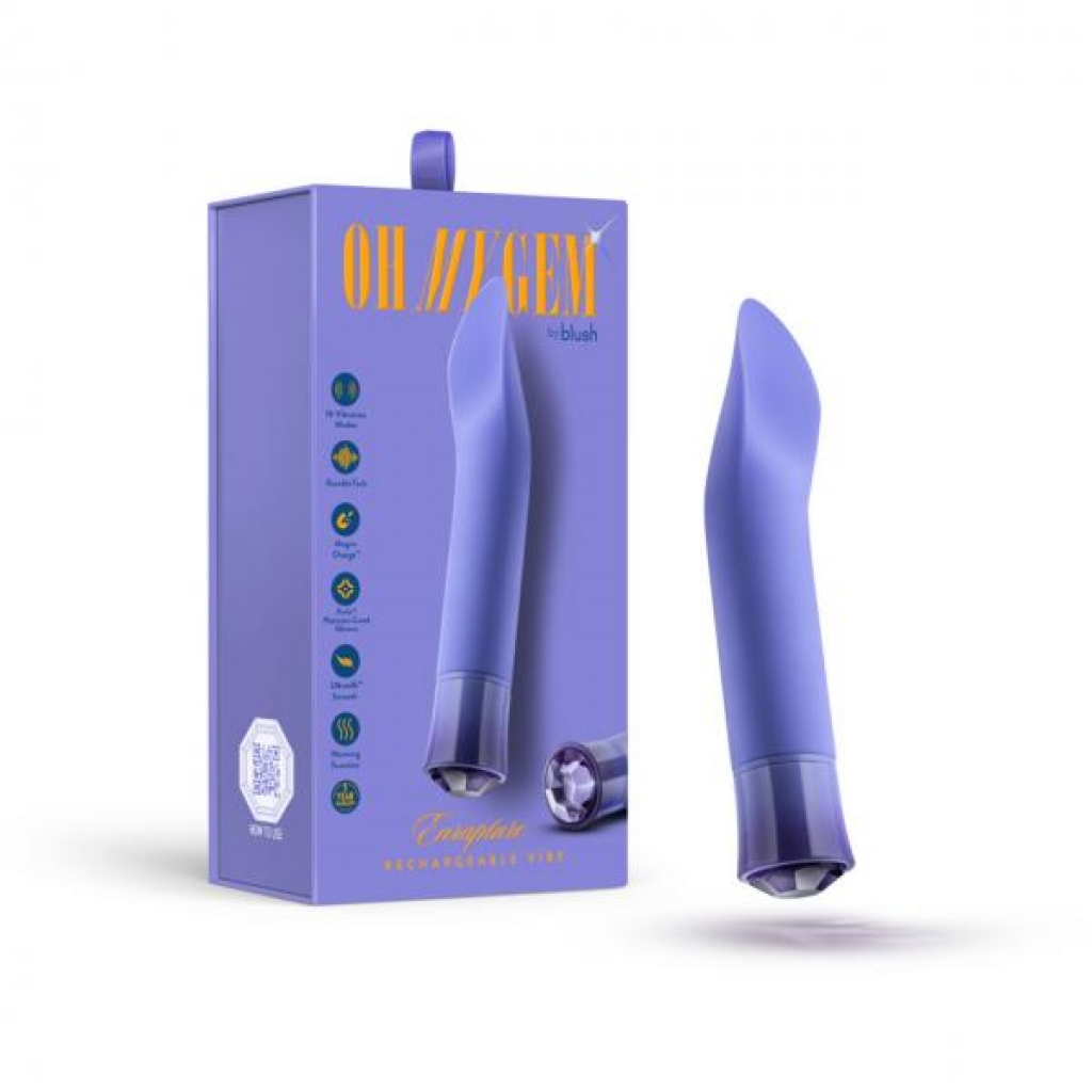 Oh My Gem Enrapture Tanzanite Vibrator