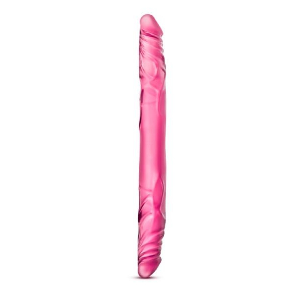 B Yours 14-Inch Double-Ended Dildo - Pink