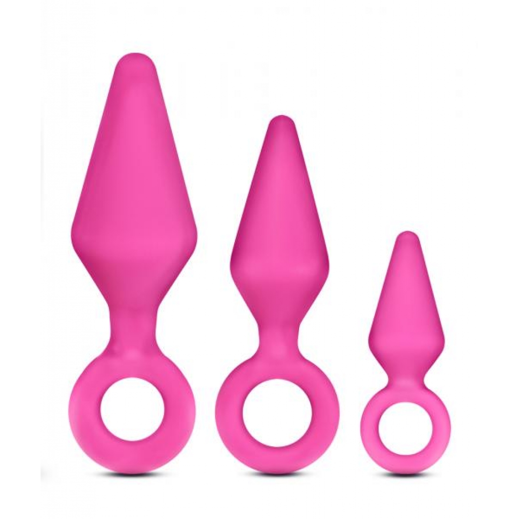 Candy Rimmer Kit - Fuchsia Pink Butt Plug Set