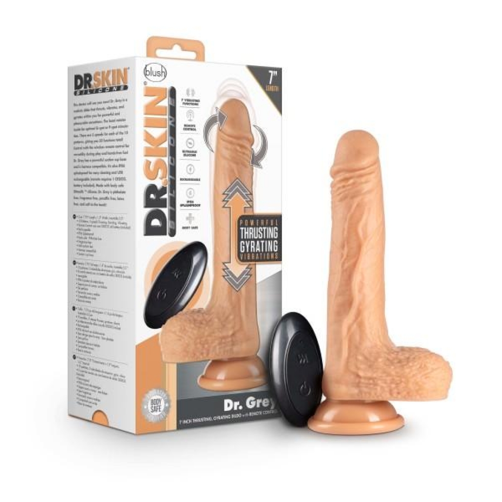 Dr. Grey 7-Inch Thrusting Dildo